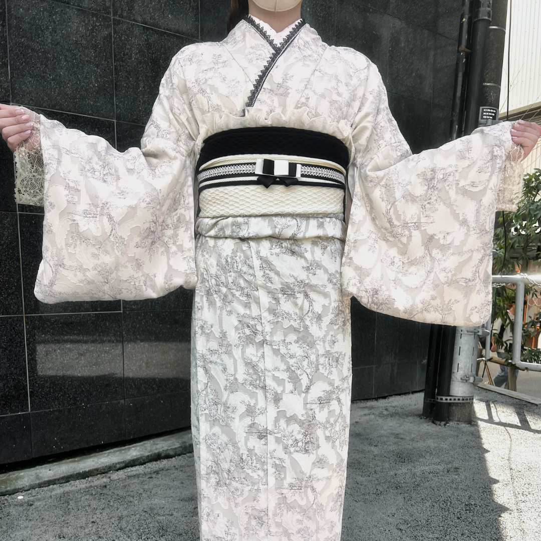 『小紋レトロプレミアム』東京都渋谷区着物レンタル　VASARA渋谷店